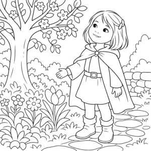 Page from the fairy tale book